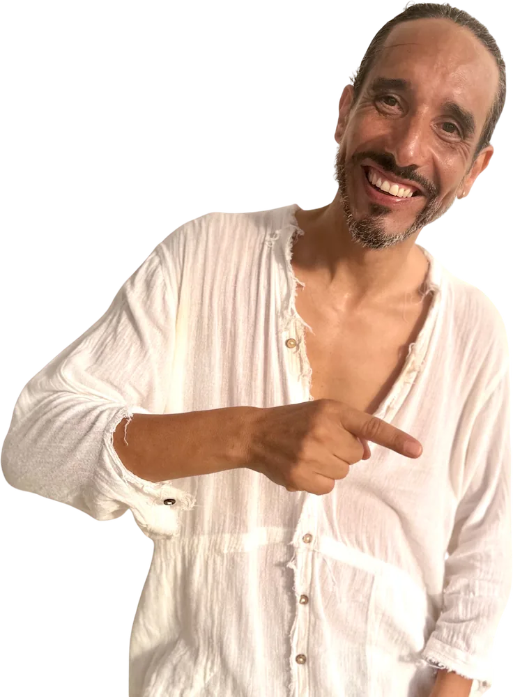Librarian Joséf Sánchez Coach pointing at you